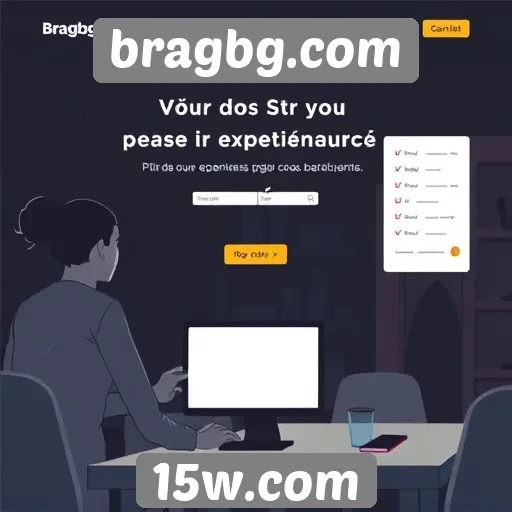 Experiência do usuário no bragbg.com